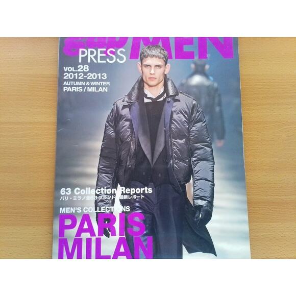 PRESS MEN Vol.28 A/W featuring Margiela, Raf simons, rick owens etc.. - Picture 1 of 4